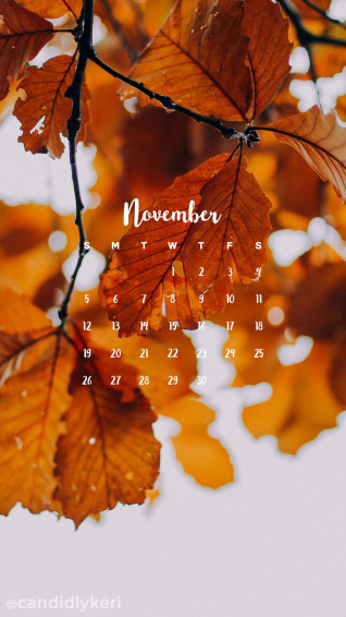 November Wallpaper On