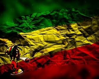 Rasta Reggae Wallpaper Sticker Decals