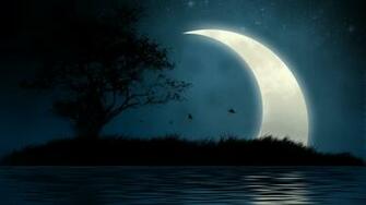 Moon River High Quality And Resolution Wallpaper On