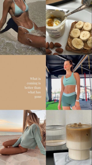 Pin Di Su Gym Bag Essentials And That Girl Inspiration Wallpaper