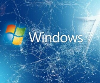Popular Computer Broken Wallpaper Abstract