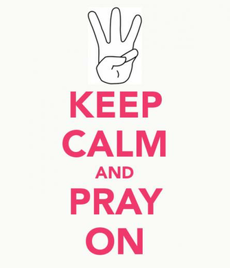 Keep Calm And Pray On Carry Image Generator