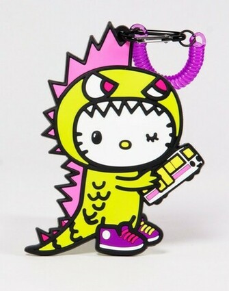 Tokidoki X Sanrio Characters Luggage Tag Hello Kitty Kaiju