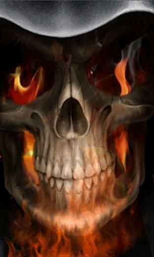 Wallpaper Terrorist Skull Live Android