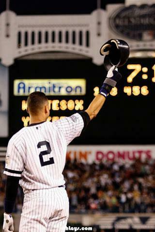 Derek Jeter iPhone Wallpaper Ohlays