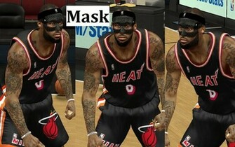 Basketball Wallpaper Lebron James Mask Dunk Guemblung
