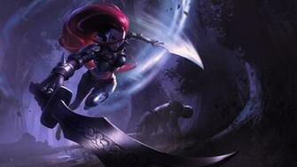 Katarina League Of Legends Wallpaper HD Desktop And