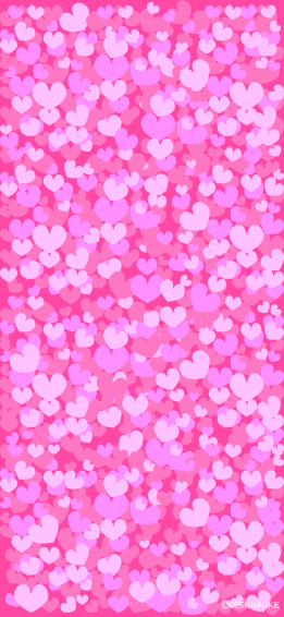 Pink Heart Wallpaper For iPhone Png Image Illustoon