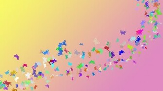Butterflies Wallpaper Vector