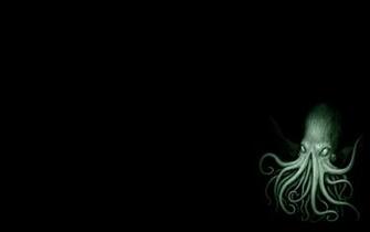 Cthulhu Octopus Simplistic Wallpaper Fantasy