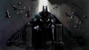 Wallpaper 4k Batman Gothic Contemplation