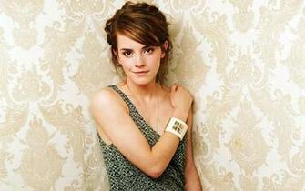 Emma Watson Sur Le Mur Fonds D Cran