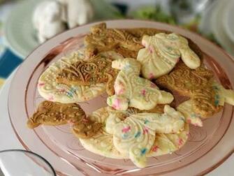 Embossed Lemon Shortbread Cookies With Curd This Beautiful