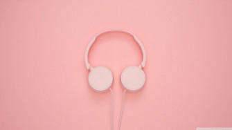 Peach Color Aesthetic Wallpaper