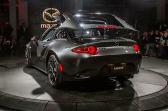 Mazda Mx Rf Debuts In New York With A Power Targa