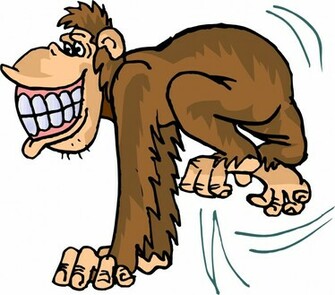 Cartoon Monkey Pictures High Definition Widescreen Wallpaper
