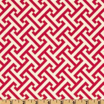 Waverly Cross Section Raspberry Modern Fabric By
