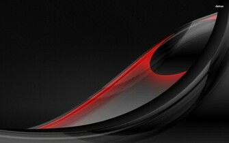 Red And Black Abstract