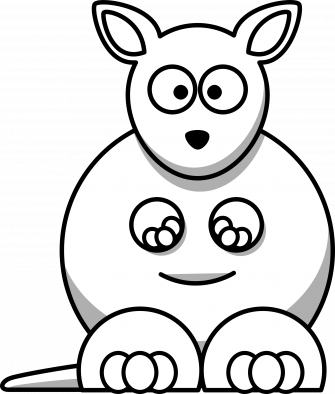 Black And White Cartoons Wallpaper