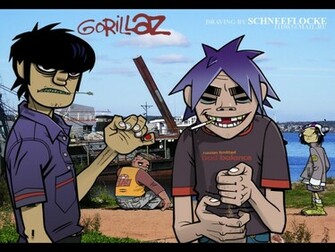 Wallpaper De Gorillaz