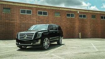 Cadillac Escalade Black Side Stock Photos Image HD