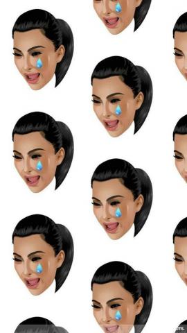 Kendle On Boujee Collage Funny Phone Wallpaper Emoji