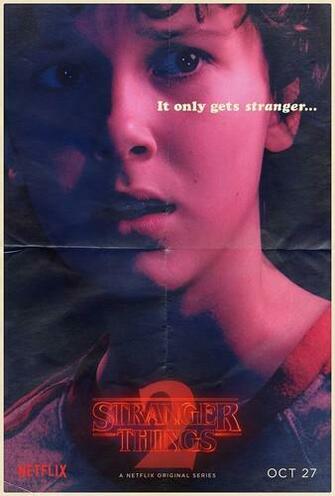 Stranger Things Image Poster Eleven