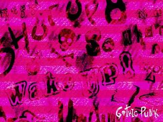 Graffiti 3d Pink Punk Wallpaper