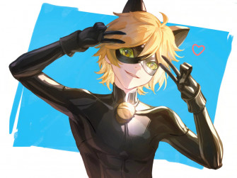 Ladybug And Cat Noir Kiss Wallpaper