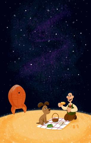 A Grand Day Out Is My Favorite Wallace And Gromit