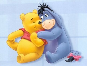 Winnie The Pooh And Eeyore Wallpaper
