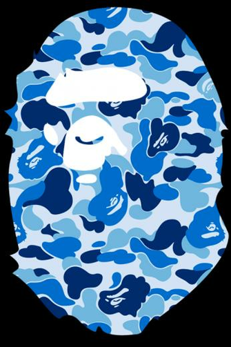 Blue Bape Camo