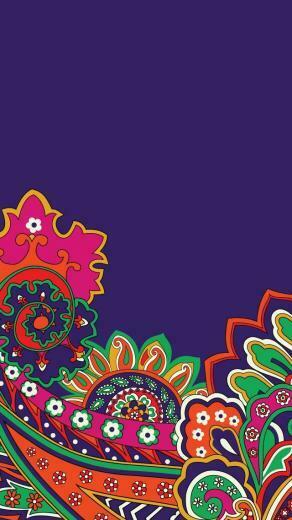 Vera Bradley Venetian Paisley Wallpaper