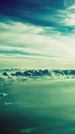Greenish Sky Wallpaper