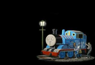 Wallpaper Banksy Train Graphics Graffiti Thomas And Friends