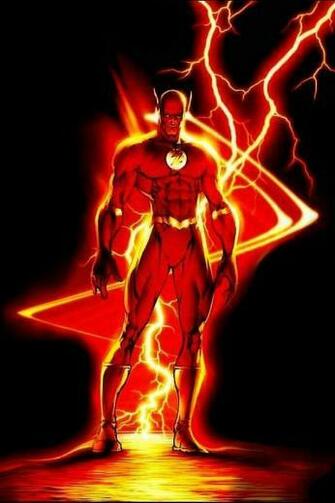 The Flash I4 Cartoons Background For Your iPhone