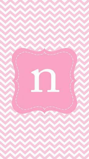 Create Printables Background Wallpaper iPhone Chevron Initial