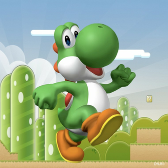 Cute Yoshi Wallpaper HD Background