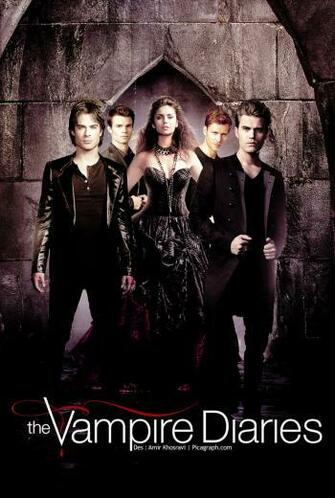 The Vampire Diaries Season Poster Wallpaper