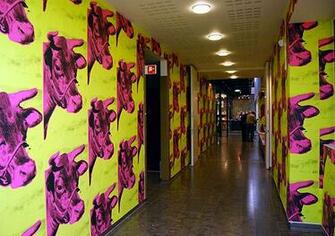Cow Wallpaper Warhol Andy