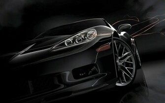 Black Car Racing Games Wallpaper Image Featuring Gran Turismo