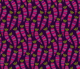 Purple Carrots Wallpaper Fattcheese Spoonflower