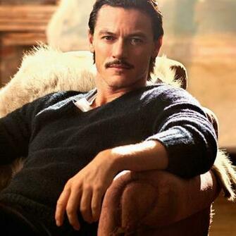 Wallpaper Luke Evans Actor Mustache