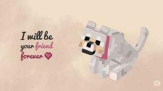 Minecraft Wolf Wallpaper