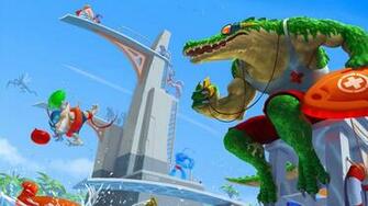 Renekton Lol Pool Party Splash 8w Wallpaper HD