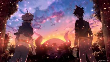 Wallpaper Anime Boys Asta Yuno Black Clover