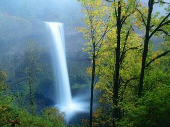 South Falls Silver State Park Oregon Nature Wallpaper Image