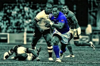 Alesana Tuilagi Samoan Bulldozer By Oultre