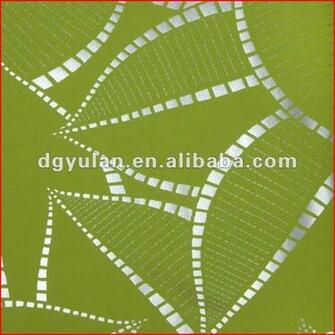 Residential Flocked Non Woven Velvet Wallpaper
