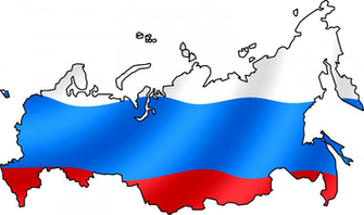 Graafix Spot Russian Flag Wallpaper